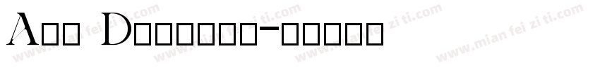 Ade Display字体转换